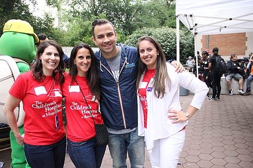 Team members at Bronx Zoo Diabetes Day